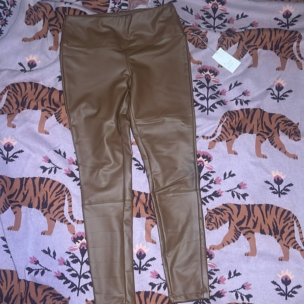 A New Day pleather leggings